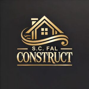 Logo profesional pentru firmă de construcții case la cheie