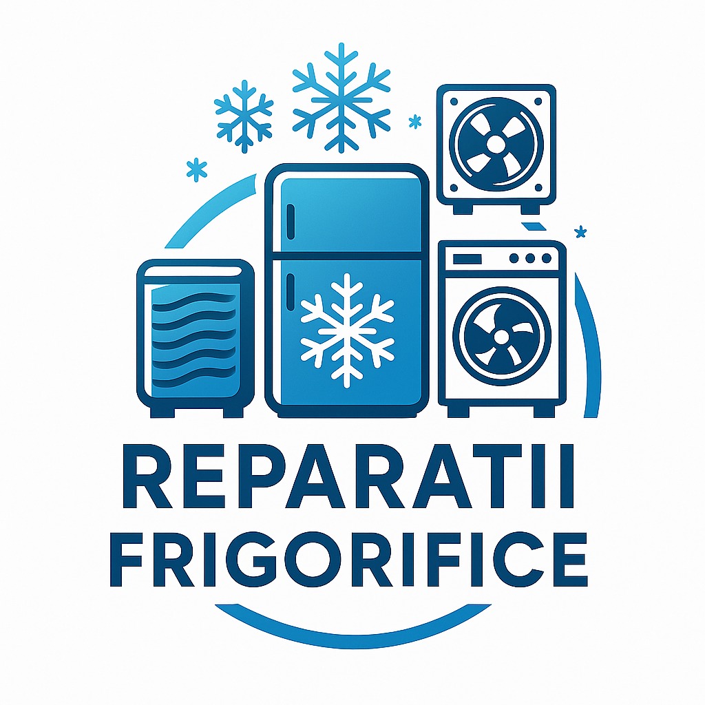 Logo design reparații frigorifice