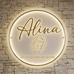 Logo Plexiglas Transparent - Salon Infrumusetare